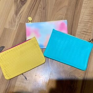 👛🆓3 NEW Ipsy cosmetic bags-FREE w/purchase of $25  or more!